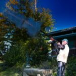 Der Schuss für Standplatzwechsel beim Abschlussfischen 11:00