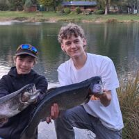 Jugendfischer - Doppelfang Regenbogenforelle 2024