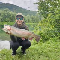 Kapitale Regenbogenforelle 2024