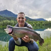 Kapitale Regenbogenforelle 2024