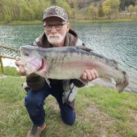 Kapitale Regenbogenforelle 2024