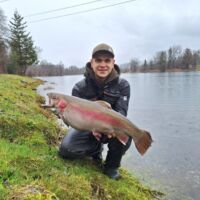 Kapitale Regenbogenforelle 2024