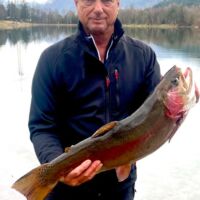 Kapitale Regenbogenforelle 2024