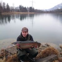 Kapitale Regenbogenforelle 2015