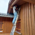 Vogelschutzgitter fertig montiert von unserem Vereinskassier Stefan Konzett